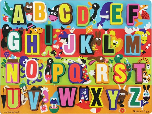 Melissa & Doug Jumbo ABC Chunky Puzzle