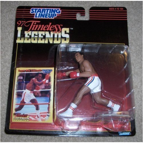 1997 Sugar Ray Leonard Boxing Timeless Legends Starting Lineup Figure
