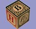 Toys : UNCLE GOOSE Alphabet ABC Wooden Blocks - German