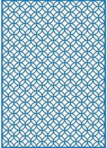 Craftwell USA Teresa Collins Embossing Folder, Decor Circles by Craftwell USA