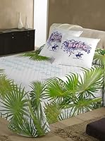 Beverly Hills Polo Club Colcha Bouti Nassau (Verde / Blanco)