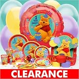 Pooh's 1st Year Birthday Deluxe Party Kit