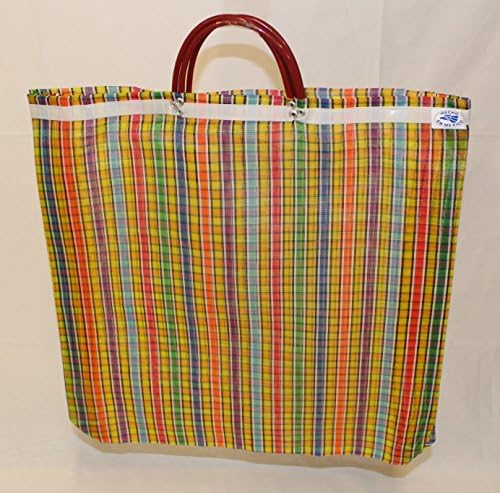 Reusable Mesh Bag - Stylish Check Pattern
