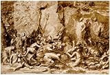 Nicolas Poussin (Moses proposes water from the rocks) Art Poster Print - 13