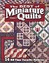 The Best of Miniature Quilts, Vol. 3
