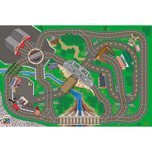 Thomas and Friends Wooden Railway Felt Play Mat