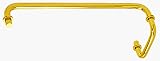C.R. LAURENCE SDP6TB18GP CRL Gold Plated 18 Towel Bar With 6 Pull Handle Combination Set