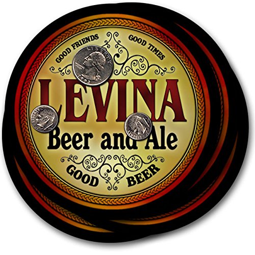 Levina Beer & Ale - 4 pack Drink Coasters