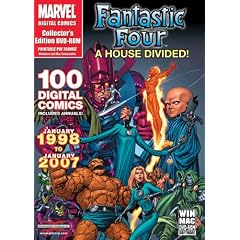 Marvel Comics - Fantastic Four: A House Divided - Over 100 Digital Comics from January 1998 to January 2007 on DVD-ROM in Acrobat PDF Format (Mac & Windows)