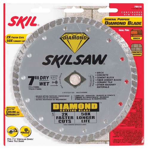 61K3PF05V7L. SL500  Skil 79510 7Inch Dry or Wet Cutting Turbo