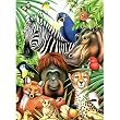 Jungle Crossing Portable Jigsaw Puzzle