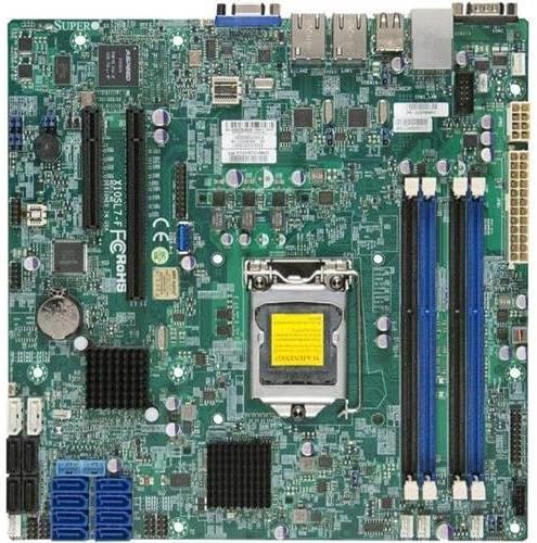 Super Micro Supermicro MBD-X10SL7-F-B LGA1150/ Intel C222 PCH/ DDR3/ SATA3&SAS2&USB3.0/ V&2GbE/ MicroATX Server Motherboard (Super MicroMBD-X10SL7-F-B )