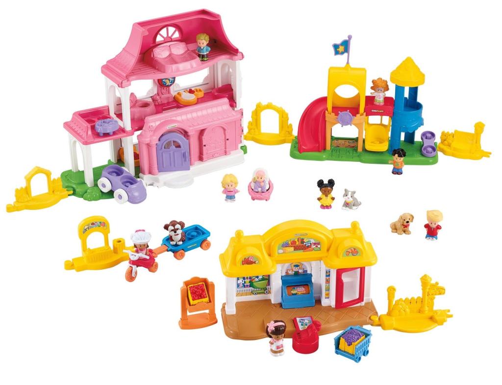 FisherPrice Little People Neighborhood Playground Playset