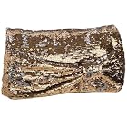 Kate Spade El Morocco Paola Clutch in Gold :  kate spade bag sequin metallic