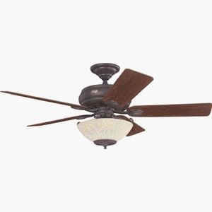 Hunter Ceiling Fans 21894 Westover Four Seasons Heater Fan - Light Kit Remote Indoor Fan 52"