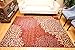Feraghan/New City Contemporary Modern Floral Flowers Wool Area Rug, 2' x 3', Cinnamon/Brown/Beige