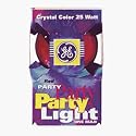 GE LIGHTING 49727 ''GE PARTY'' INCANDESCENT A19 Medium Screw(E26) 120V 25W RED
