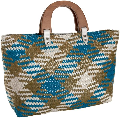 Magid Seagrass Wood Handle Tote