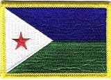 Djibouti - Country Rectangular Patch