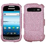 Pink Diamante Protector Cover(Diamante 2.0) for SAMSUNG R720 (Admire)