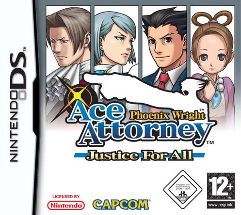 Childrens Toyshop  Video Games : Phoenix Wright: Ace Attorney Justice For All (Nintendo DS)