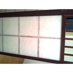 STILISTA� Paravent braun/weiss, 133,5 x 156 cm