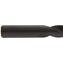 Precision Twist C29R40C High Speed Steel Short Length Drill Bit Set, Black Oxide Finish, 135 Degree Point, Inch, 29 piece, 1/16" to 1/2" x 64ths