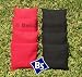 Cornhole Bags Set - 4 Black & 4 Red