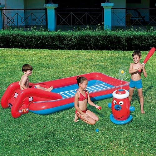 Bestway Toys Domestic Interactive Fire Truck Play Pool, 99 x 49 x 20"