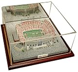 Memorial Stadium Replica and Display Case (Nebraska Cornhuskers) - Limited Edition Platinum Series