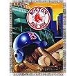 Boston Red Sox MLB Woven Tapestry Throw (Home Field Advantage) (48x60")"
