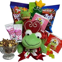 I'm Toad-ally Yours! Valentines Day Chocolate and Candy Gift Basket