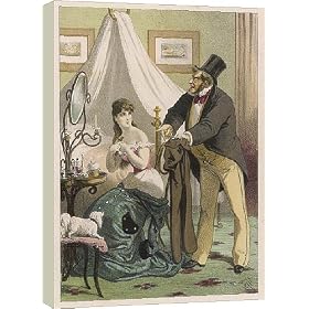 Box Canvas Print of JEALOUS HUSBAND/TROUSERS from Mary Evans