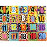 SAVE $6.50 - Melissa & Doug Jumbo Numbers Wooden Chunky Puzzle $13.49
