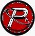 The Phenomenauts - Round Flying P Logo - Embroidered Iron On or Sew On Patch
