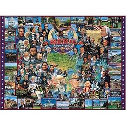 America, U.S. History 1000 Piece Jigsaw Puzzle