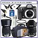 Pentax K-7 14.6 MP Digital SLR with Shake Reduction and 720p HD Video (Body Only) + Pentax DA 18-55mm f/3.5-5.6 AL II Lens & Pentax DA 50-200mm f/4-5.6 ED Lens + Willoughby\'s 16GB SDHC KIT#1