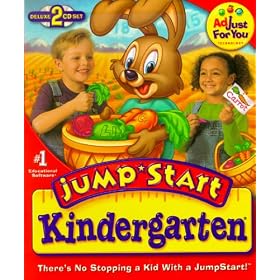 JumpStart Kindergarten Deluxe 2 CD Set