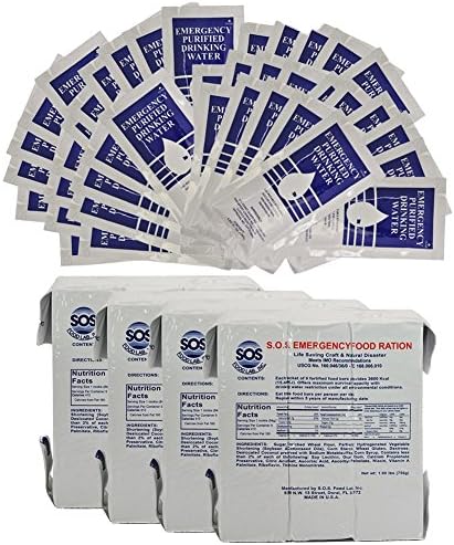 Tactical 365® Operation First Response Food and Water Rations Packs (12 Day Pack)