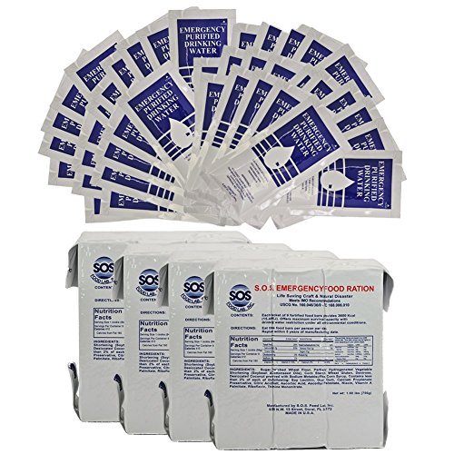 Tactical 365® Operation First Response Food and Water Rations Packs (12 Day Pack)