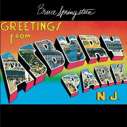 Original album cover of Greetings From Asbury Park, N.J. by Bruce Springsteen