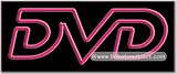DVD Neon Sign (13H x 32L x 3D)