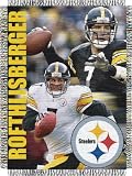Pittsburgh Steelers Ben Roethlisberger Jacquard Woven Blanket