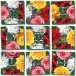 Scramble Squares/Roses [Toy]
