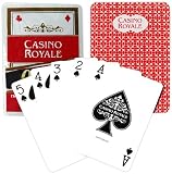 Casino Royale James Bond Move Poker Size Playing Cards (Red)