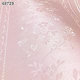 輸入壁紙 オランダ製 品番:48729 サイズ:53cm×10m 柄リピート：26.5cm(ステップ柄) カラー:ピンク
