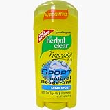 Herbal Clear Natural Deodorants Sport - 2.65 Oz