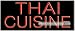 Thai Cuisine Neon Sign (13H x 32L x 3D)