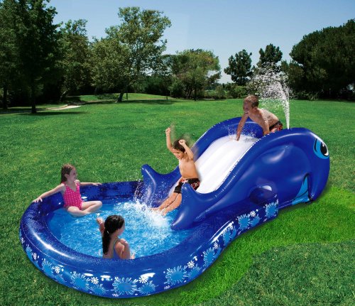 Slide N\' Splash Whale Pool