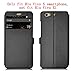 BLU VIVO 5 case, KuGi ® BLU VIVO 5 case - MX style High quality ultra-thin PU Leather Case for BLU VIVO 5 5.5 inch smartphone. (Black)